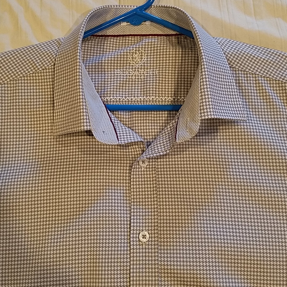 Mens Bugatchi Dress Shirt